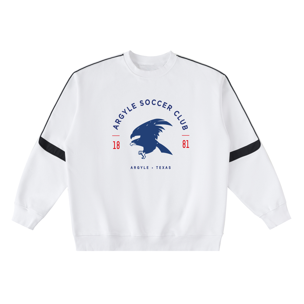 Argyle Soccer Oversized Sweatshirt