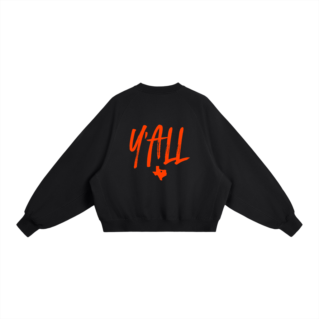 Unisex Dolman Sleeve Boxy Sweatshirt