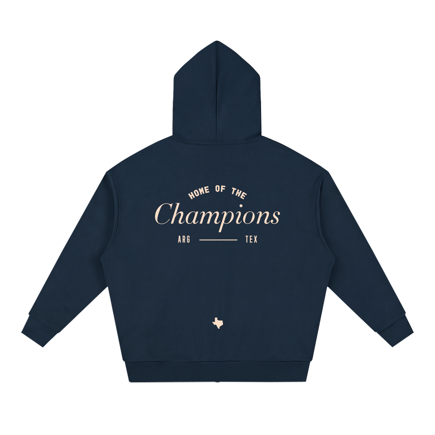 Unisex Loose Solid Full Zip Hoodie