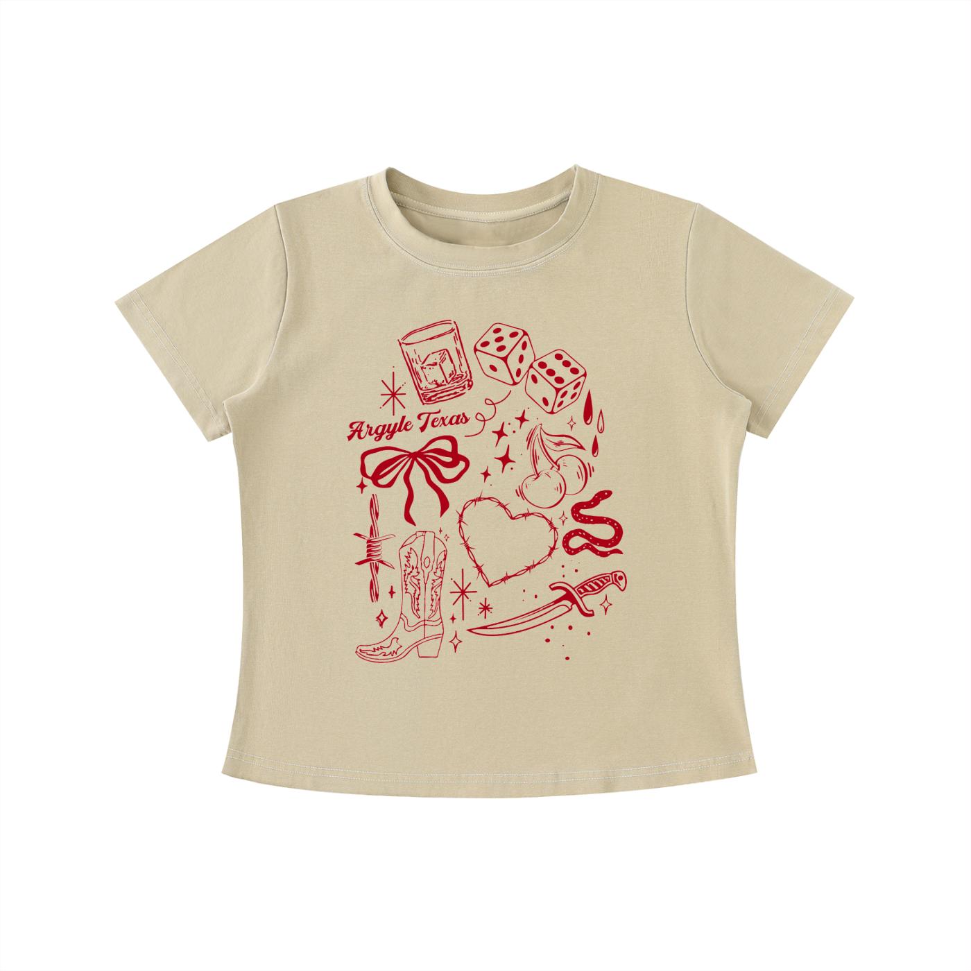 Local Gal Vintage Wash Slim Fit T-shirt