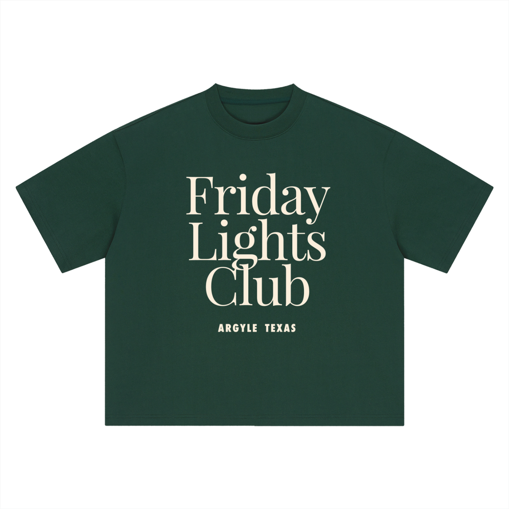 Mens Friday Night Lights Oversized T-Shirt