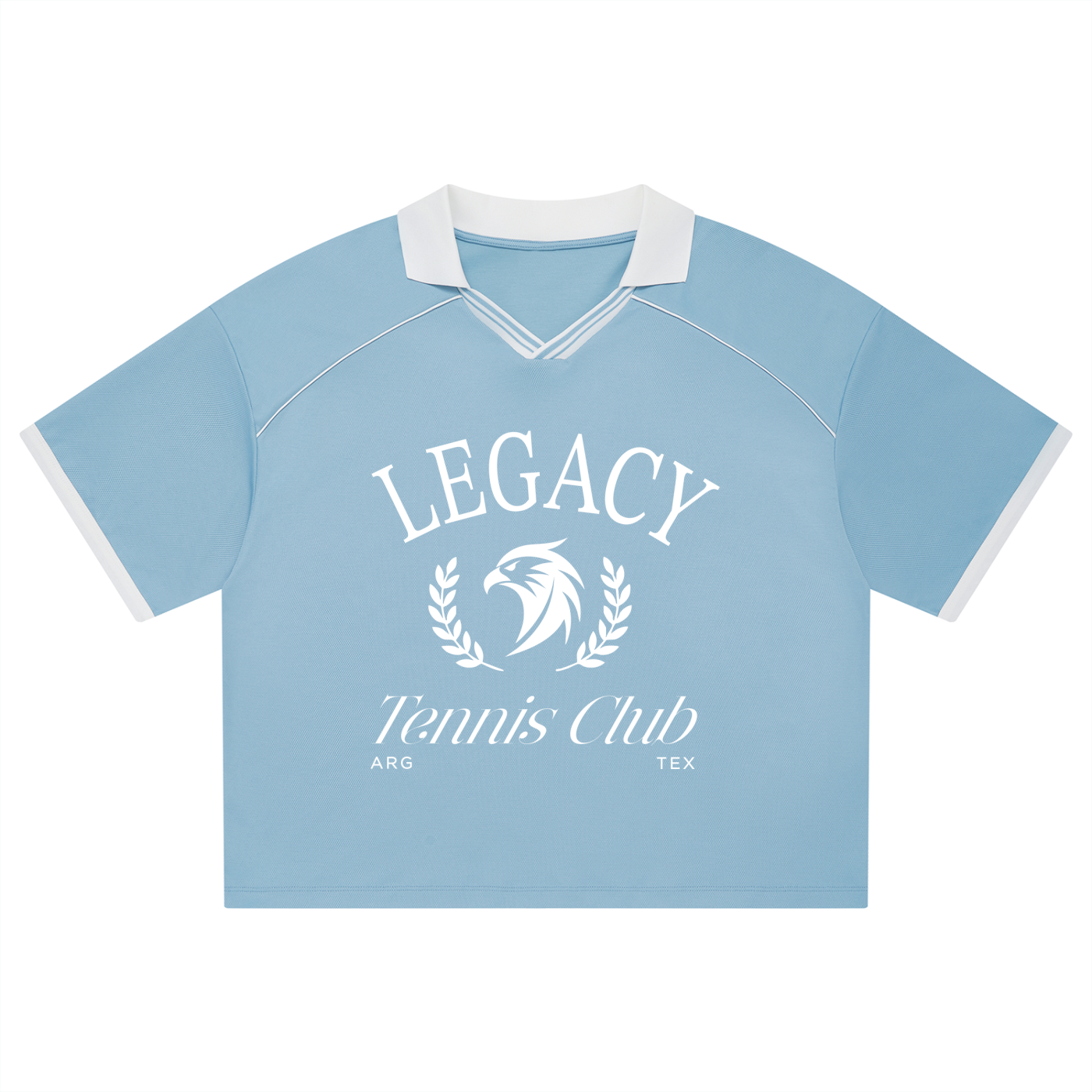 Unisex Collared Tennis Boxy Jersey