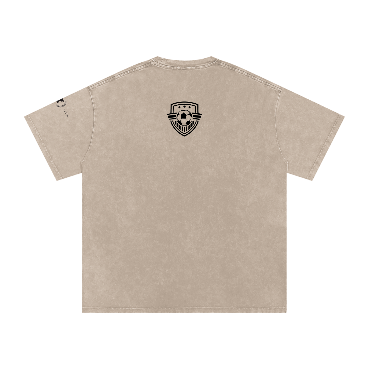Argyle Soccer Washed Oversized Cotton Tee