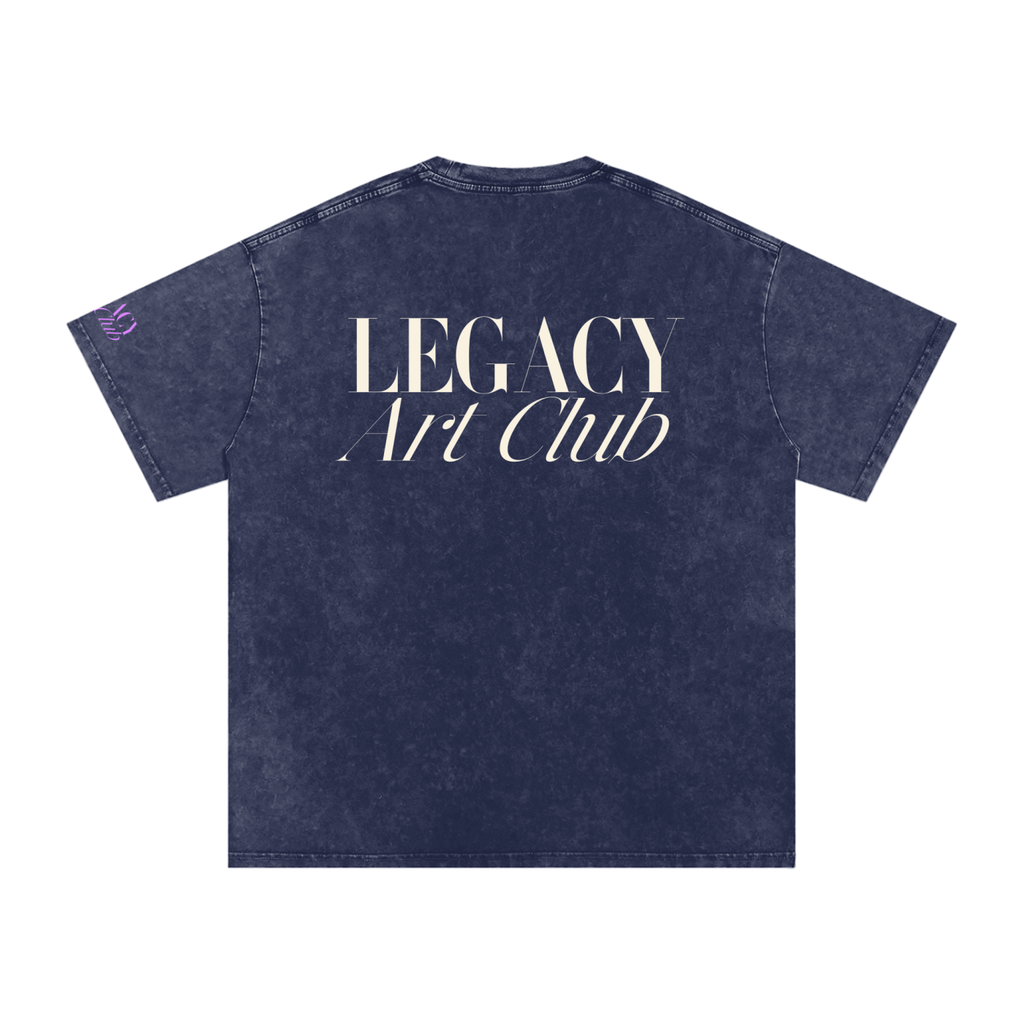 Art Club Washed Oversized Cotton Tee