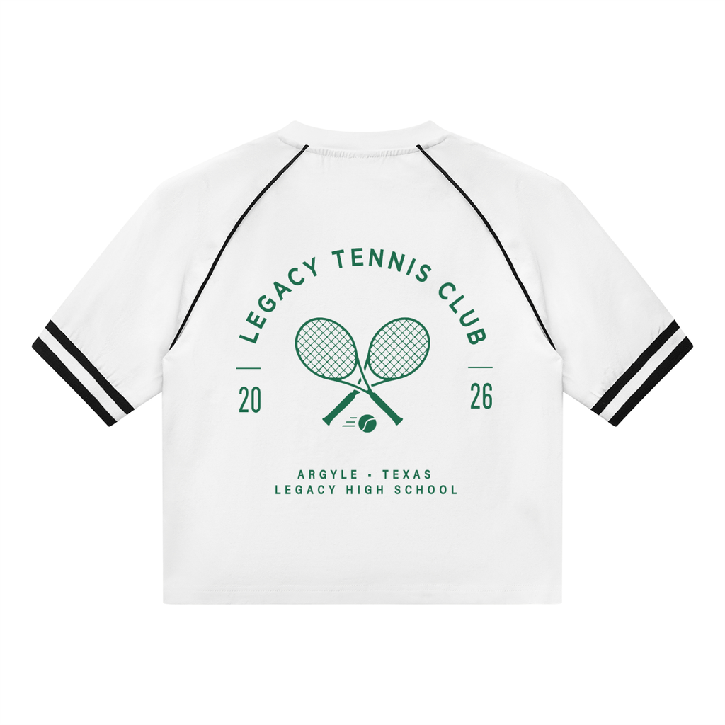 Women’s Legacy Tennis Raglan Ribbed Tee