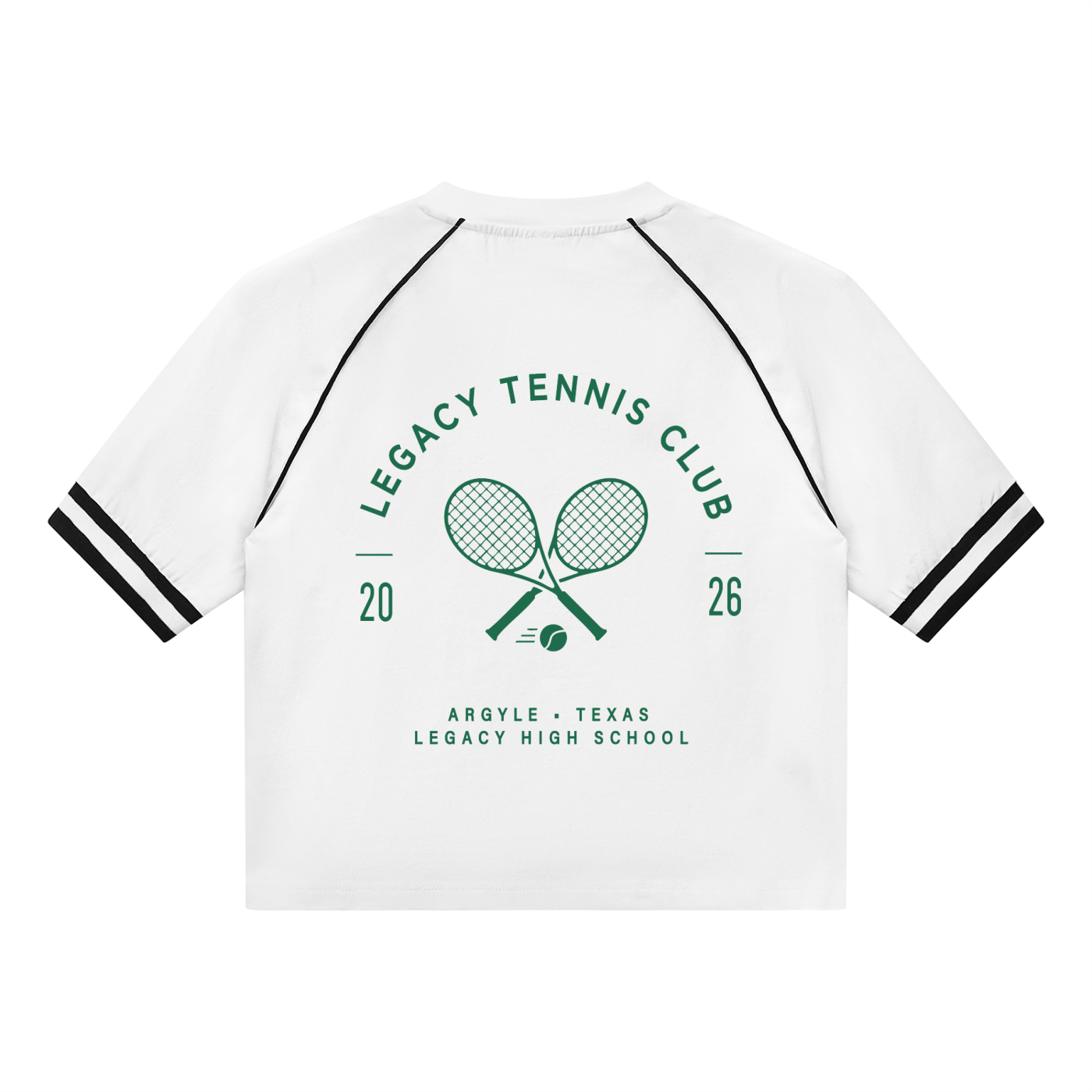 Women’s Legacy Tennis Raglan Ribbed Tee