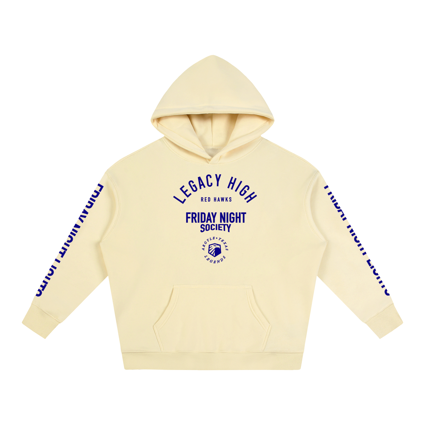 Friday Night Lights Oversize Fleeced Hoodie