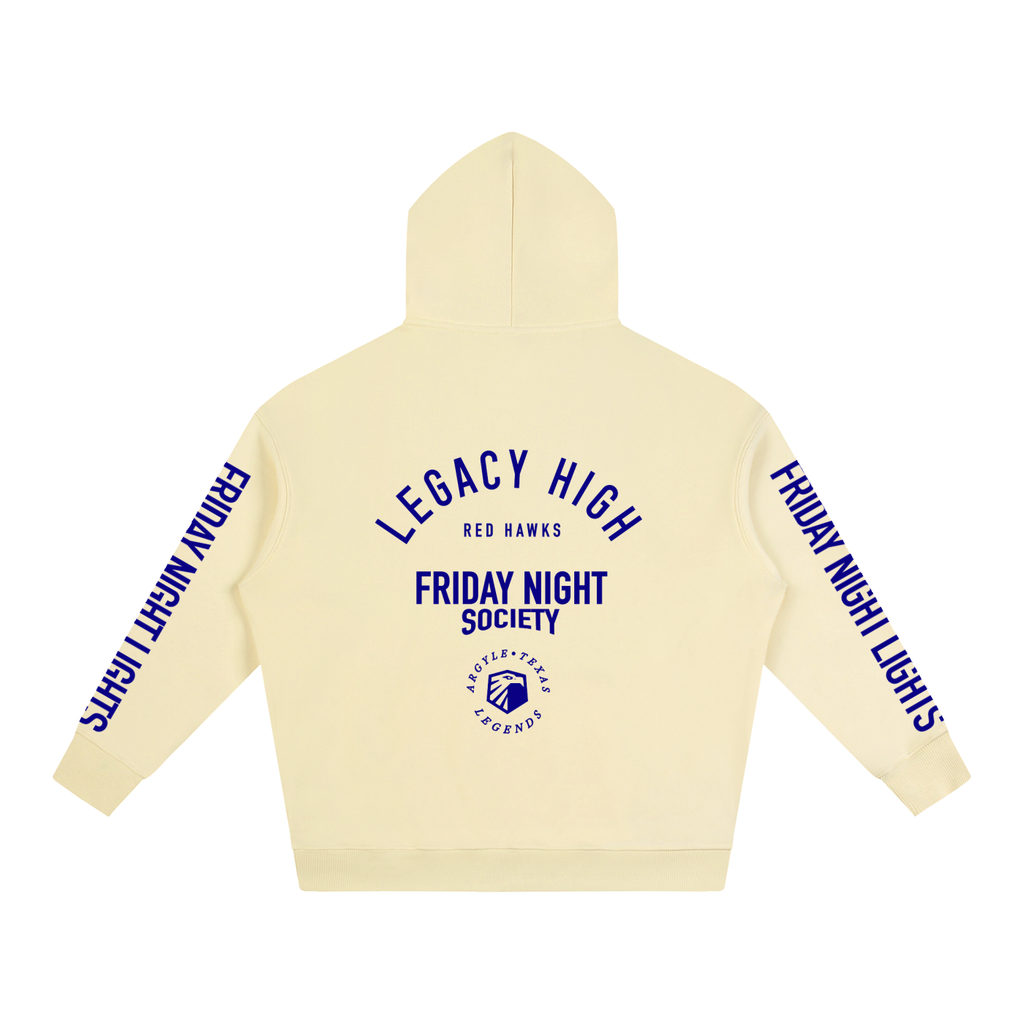 Friday Night Oversized Fleeced Hoodie