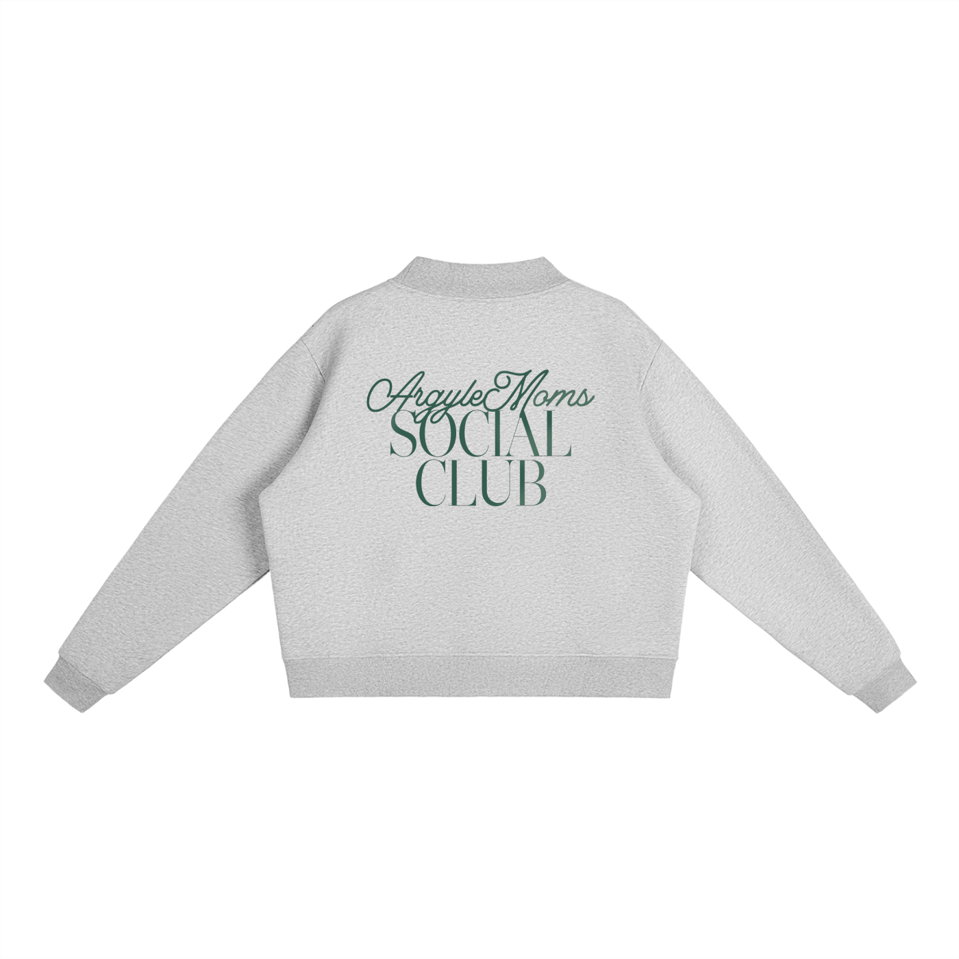 Argyle Moms Social Club Crew Sweatshirt