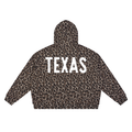 Texas Leopard Full Zip Hoodie