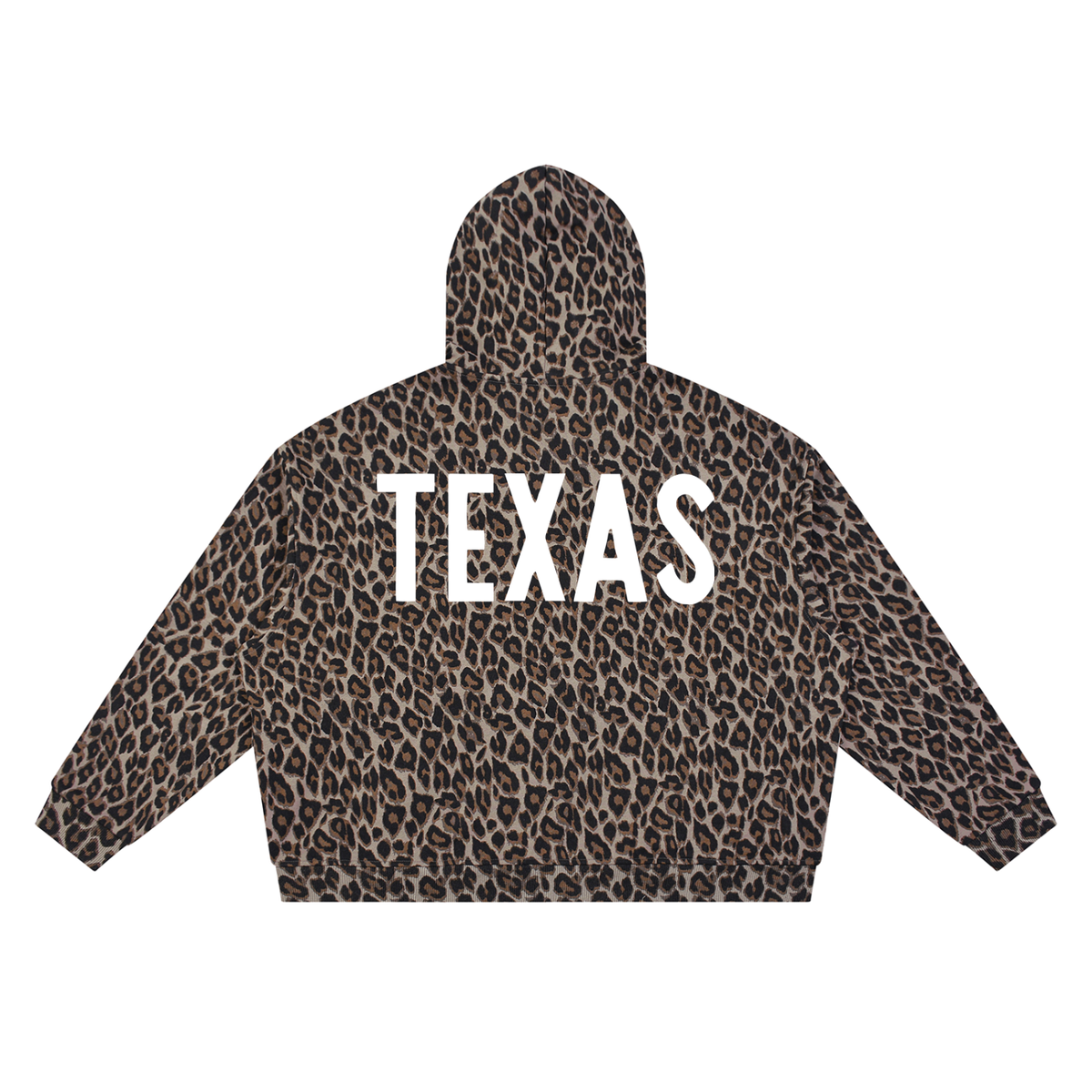 Texas Leopard Full Zip Hoodie