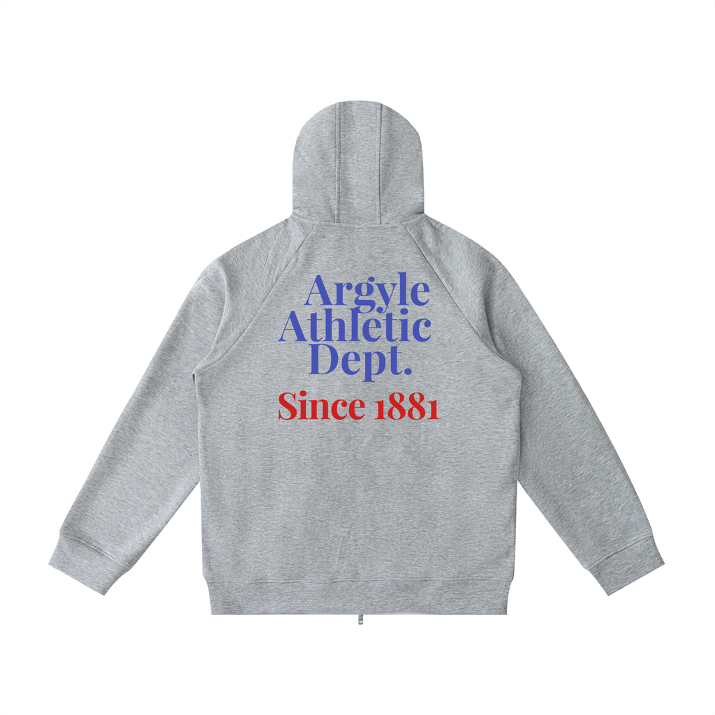 Athletic Dept Argyle Zip Hoodie