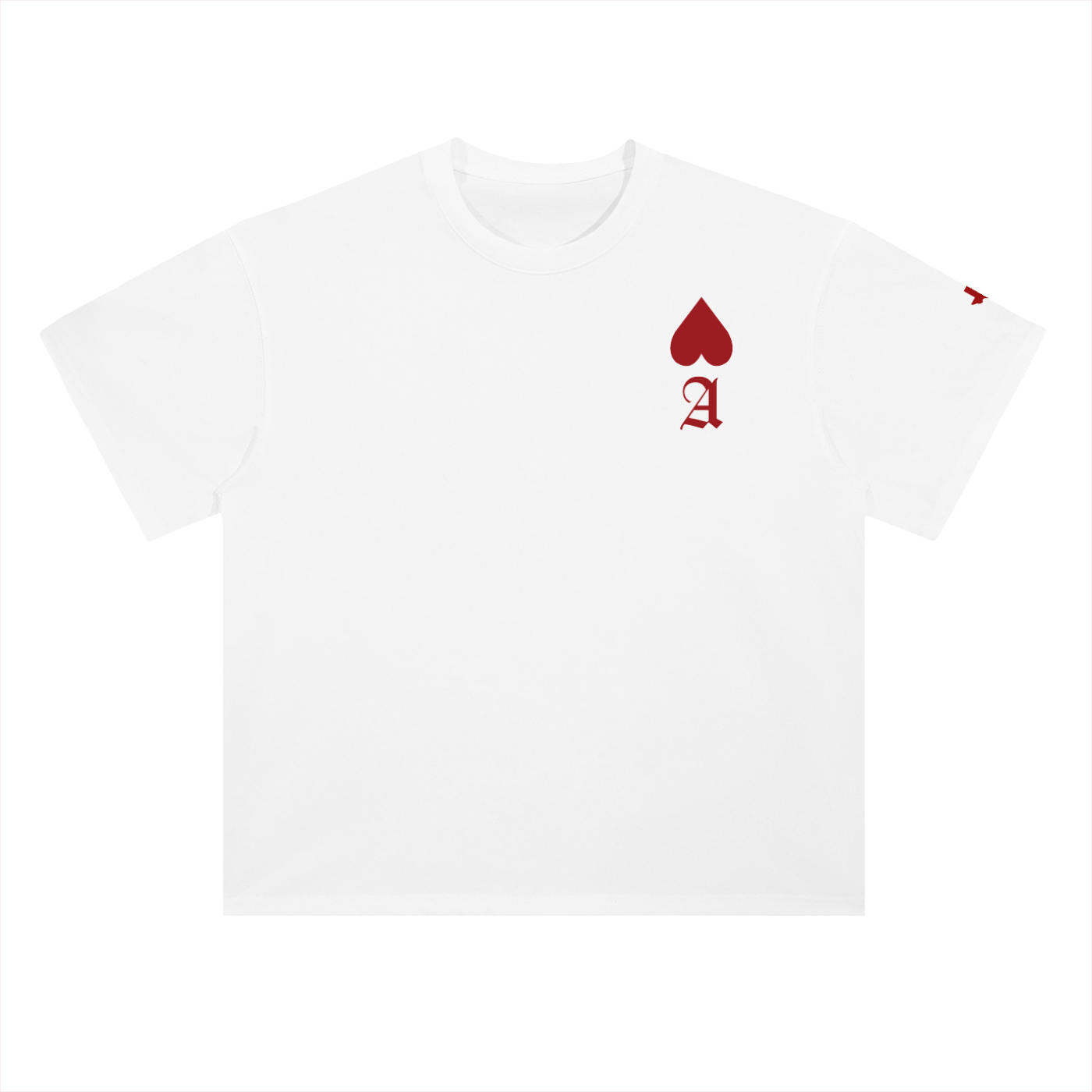Argyle Rider Drop Shoulder Cotton Tee