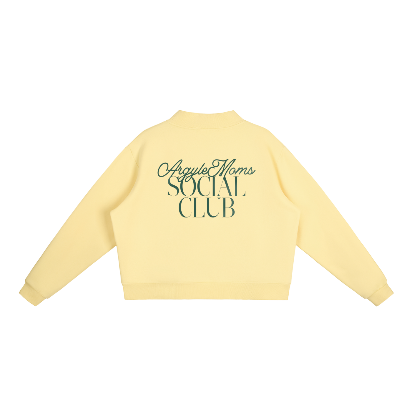 Argyle Moms Social Club Crew Sweatshirt