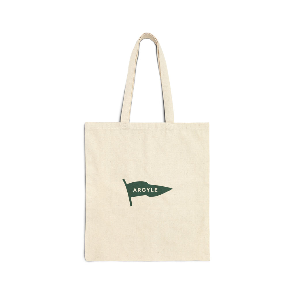 Argyle Moms Social Club Canvas Tote