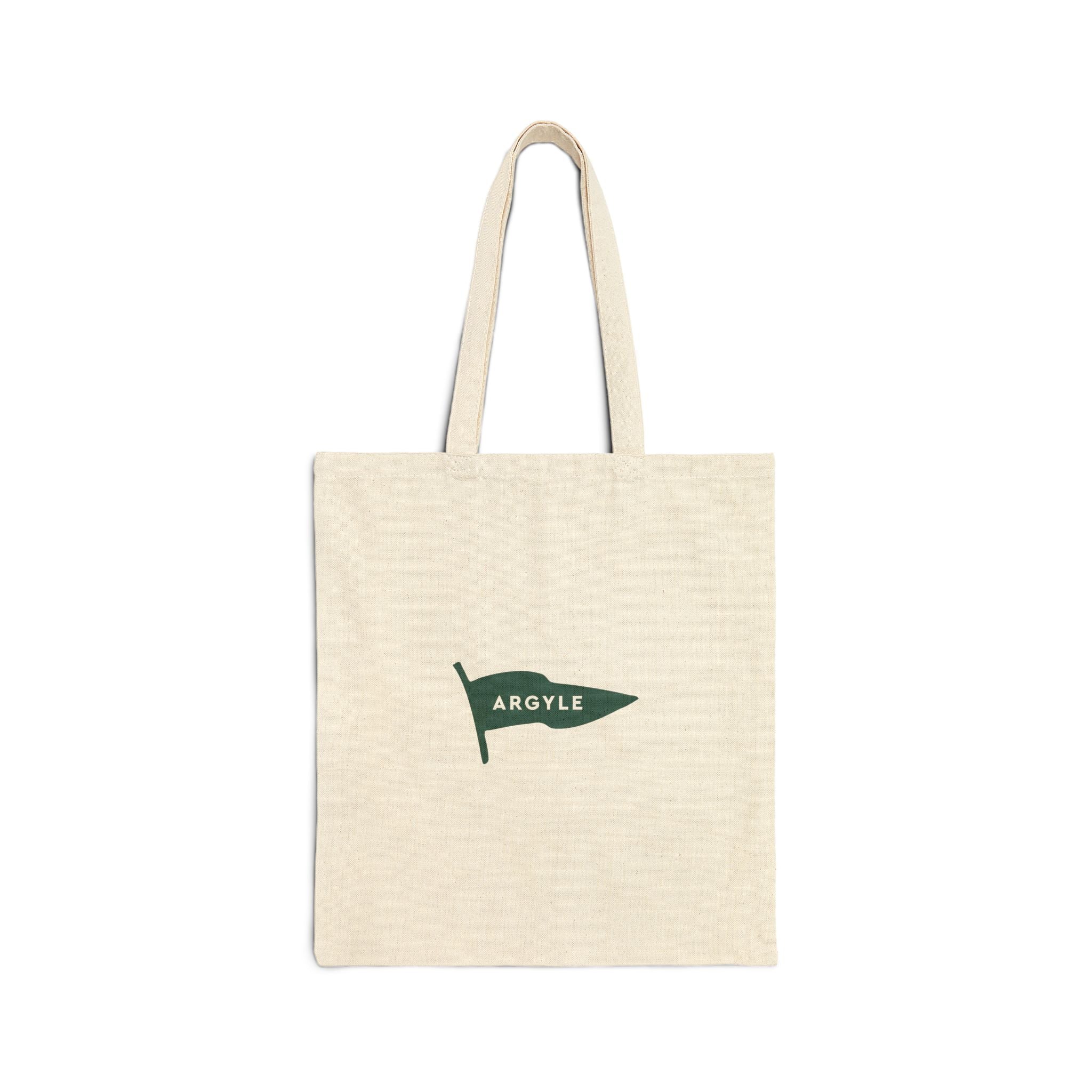 Argyle Moms Social Club Canvas Tote