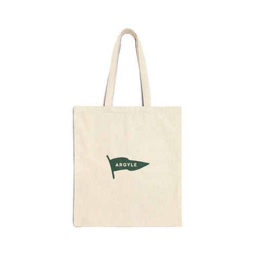Argyle Moms Social Club Canvas Tote