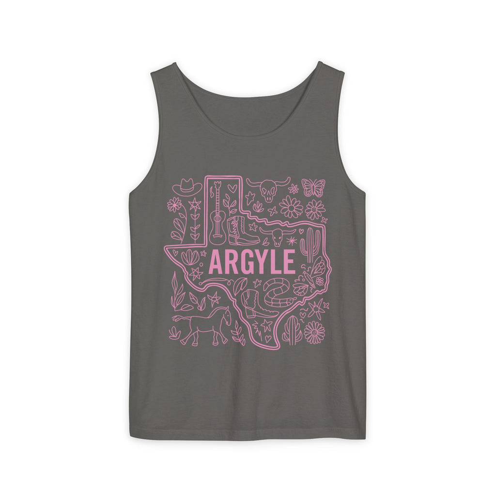 Womens Argyle Tank Top