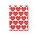 Argyle Darling Red Love Notebook