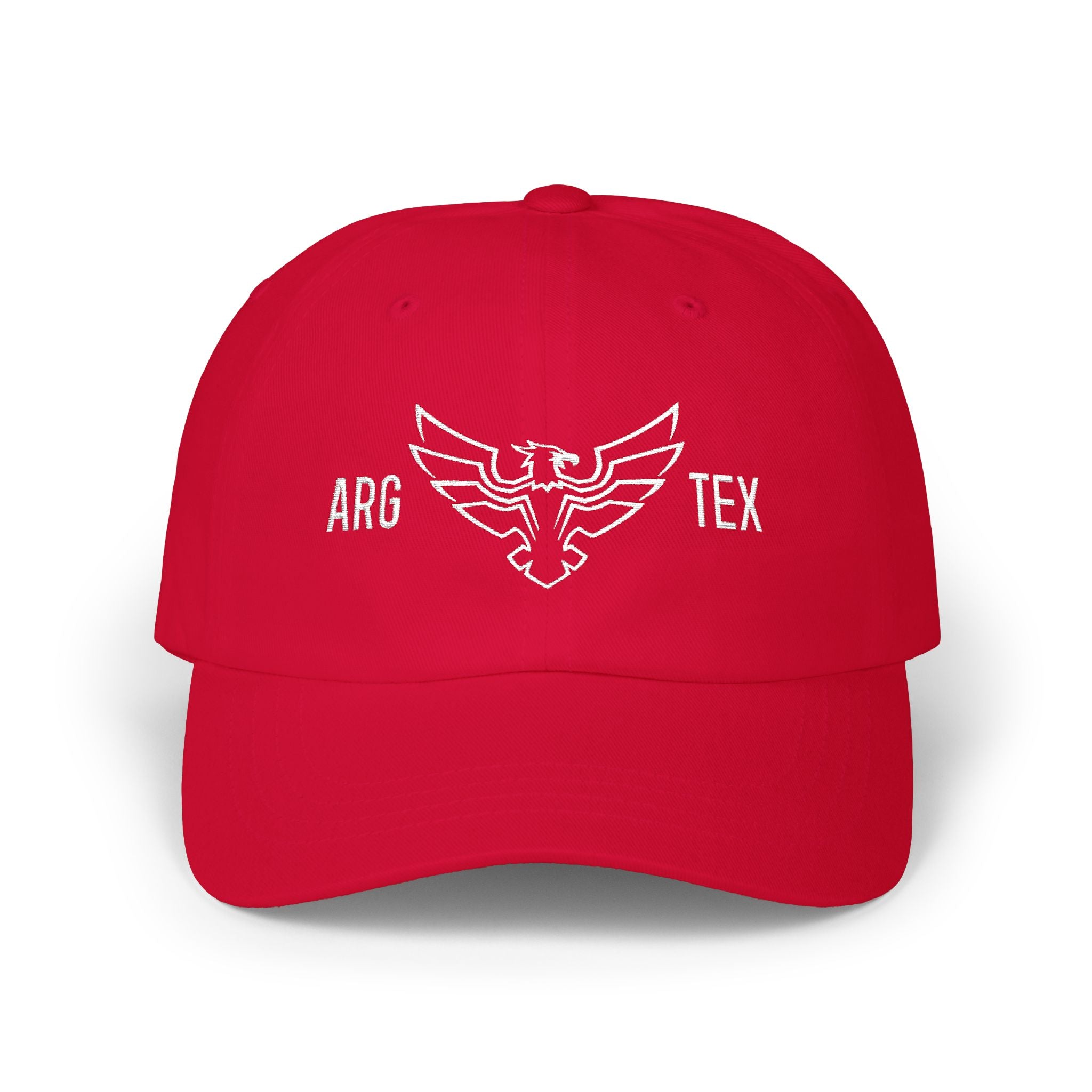 Argyle Eagle Embroidered Dad Cap