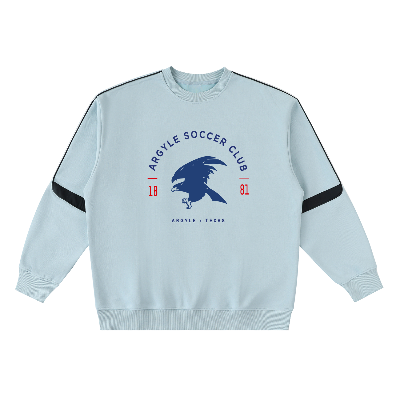 Argyle Soccer Oversized Sweatshirt