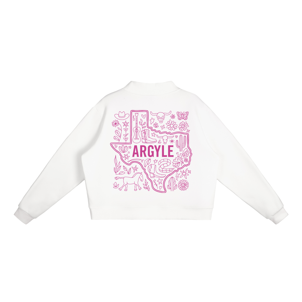 Womens Darlin Fleece Crewneck Sweatshirt