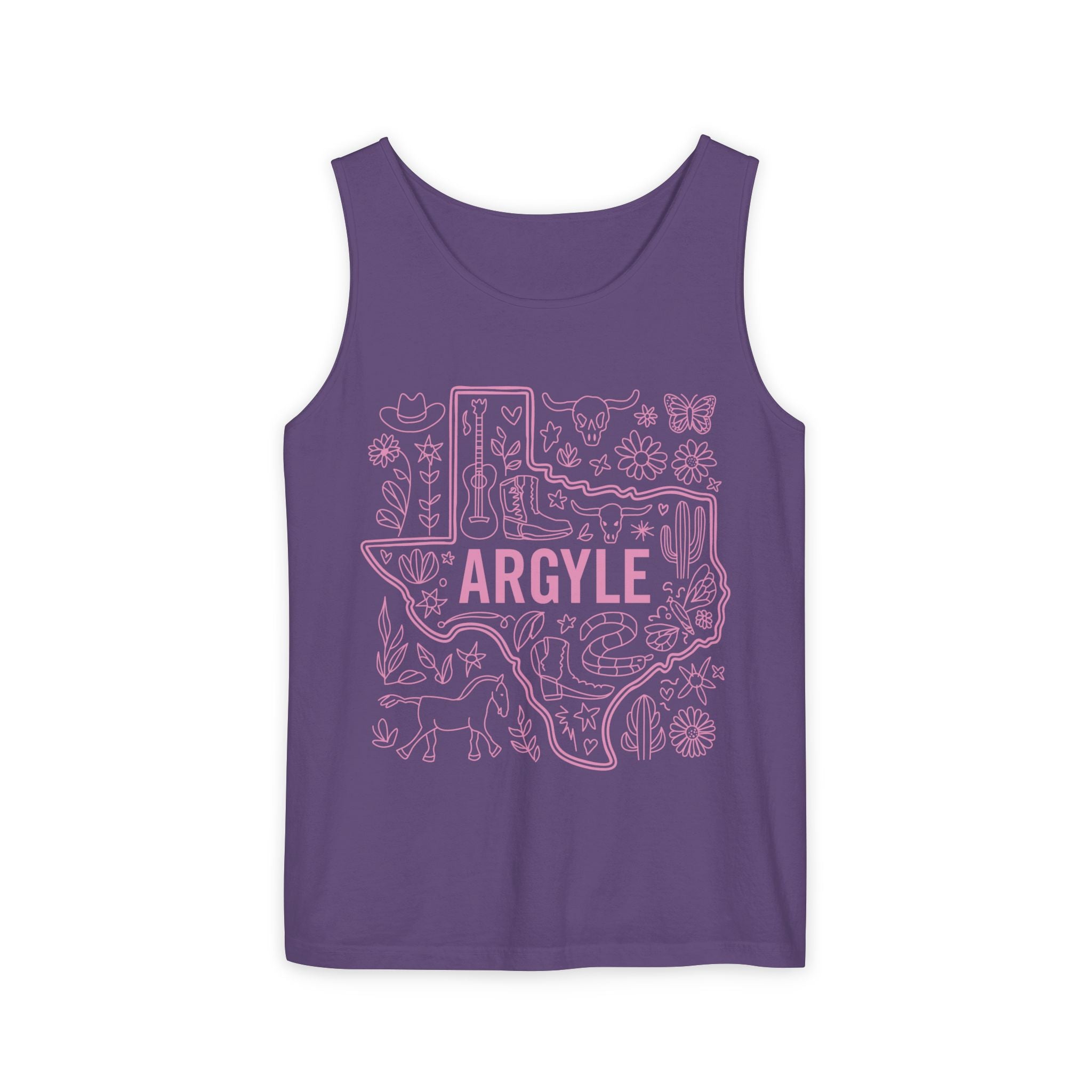 Womens Argyle Tank Top