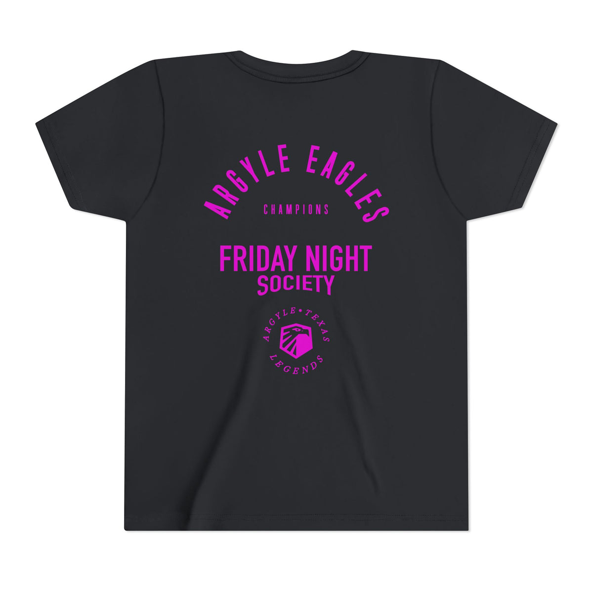 Youth Argyle Eagles Friday Night Society Pink Tee