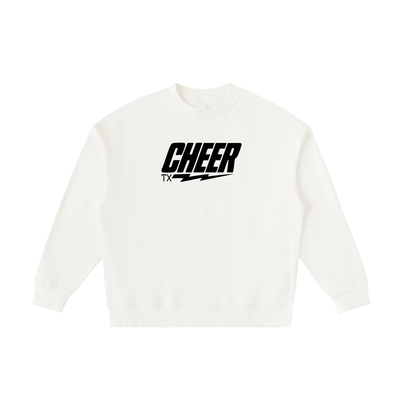 Youth TX Cheer Crewneck Sweatshirt
