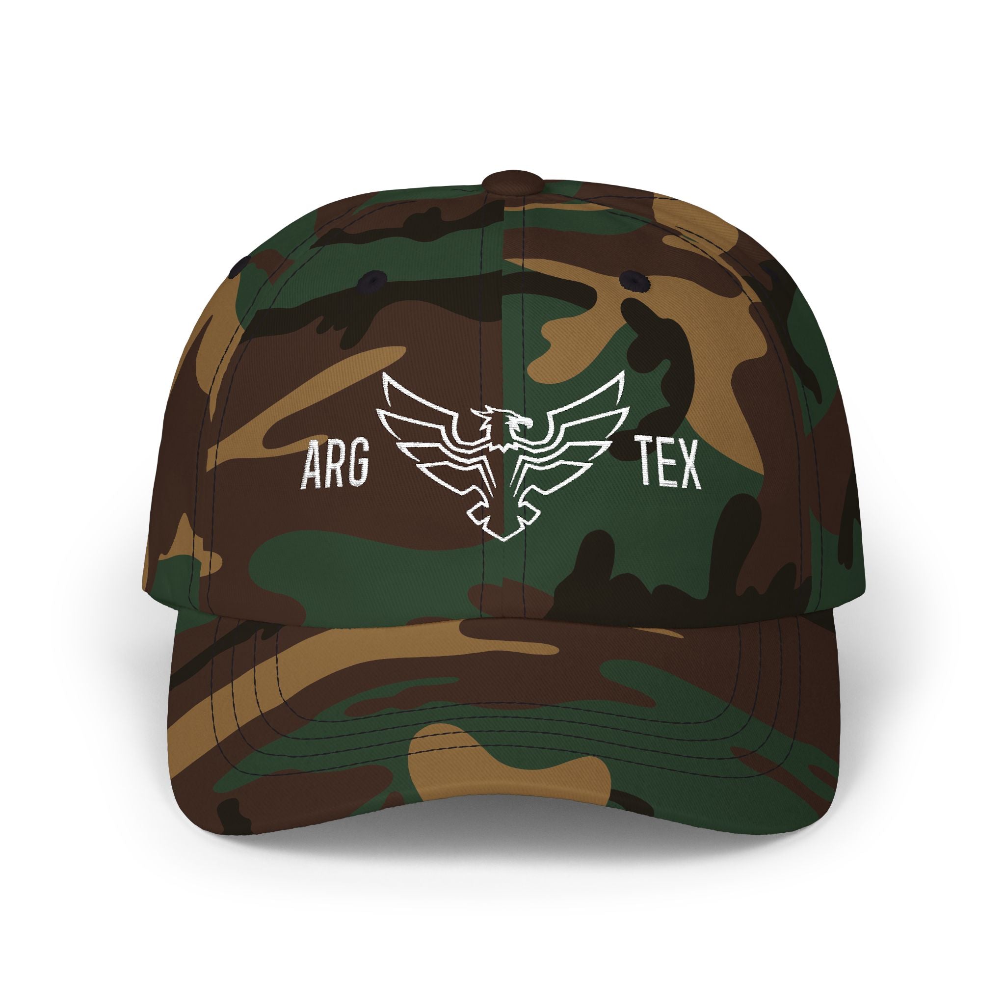 Argyle Eagle Embroidered Dad Cap