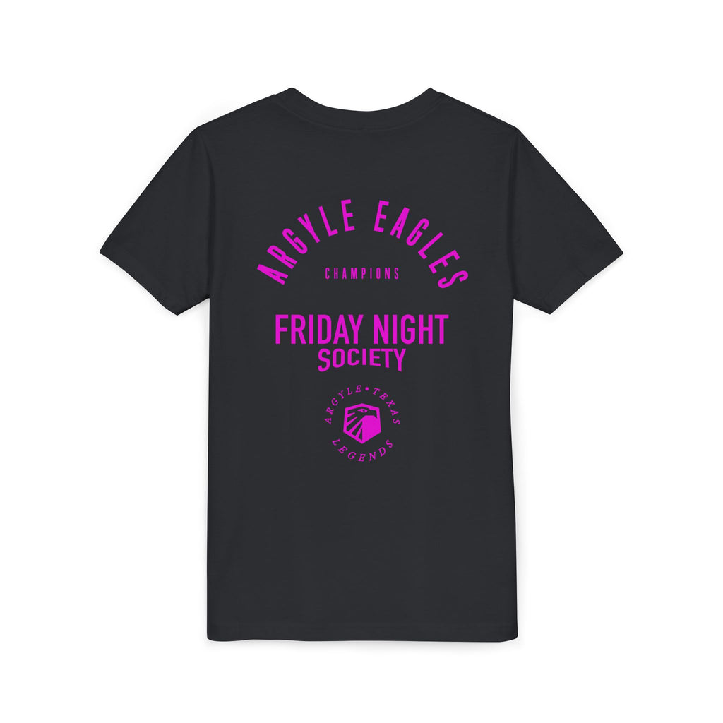Youth Argyle Eagles Friday Night Society Pink Tee
