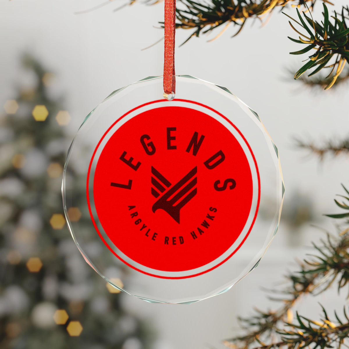 Glass Ornament "Legends"Holiday Decoration