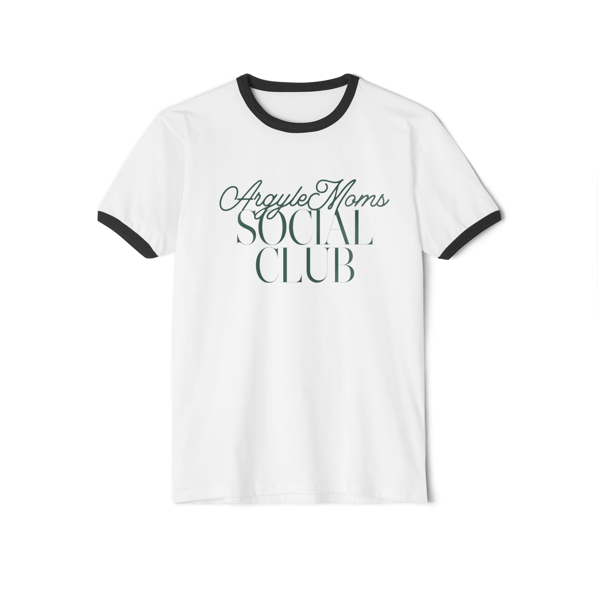 Argyle Moms Social Club Ringer T-Shirt