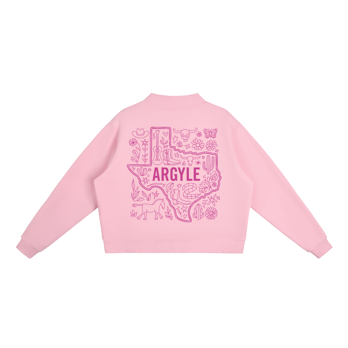 Womens Darlin Fleece Crewneck Sweatshirt
