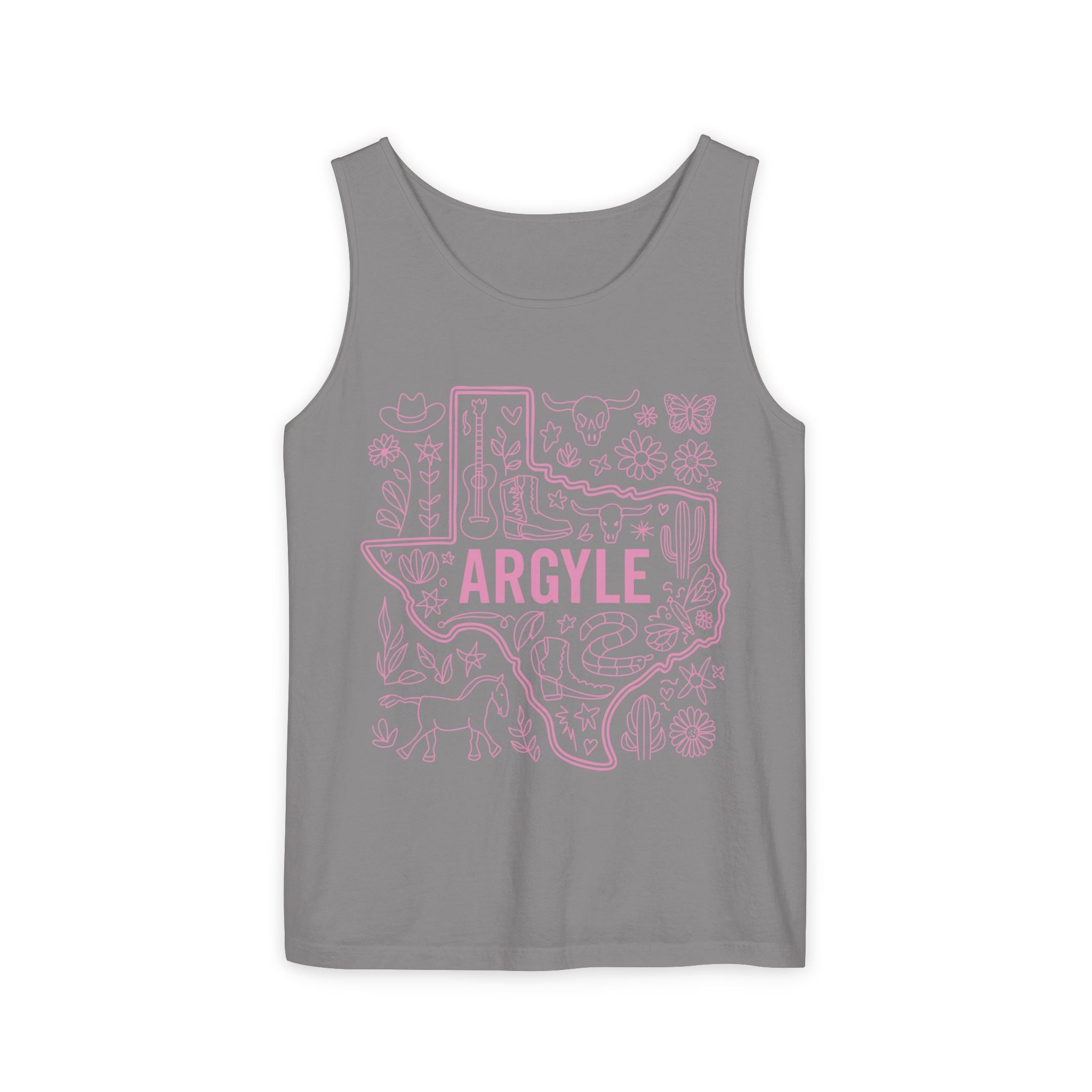 Womens Argyle Tank Top
