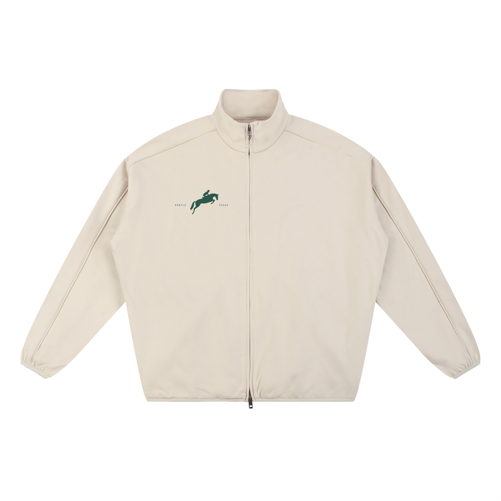 Equestrian Stand Collar Jacket
