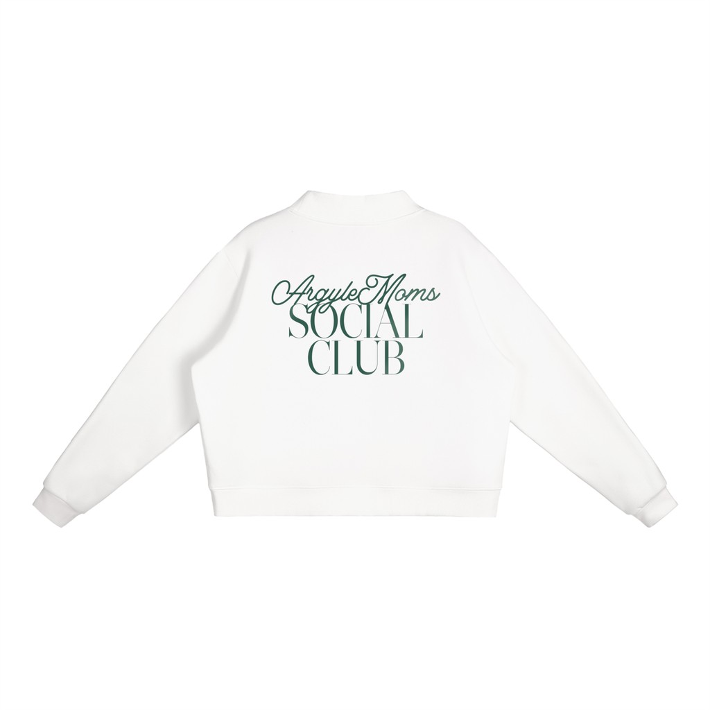 Argyle Moms Social Club Crew Sweatshirt