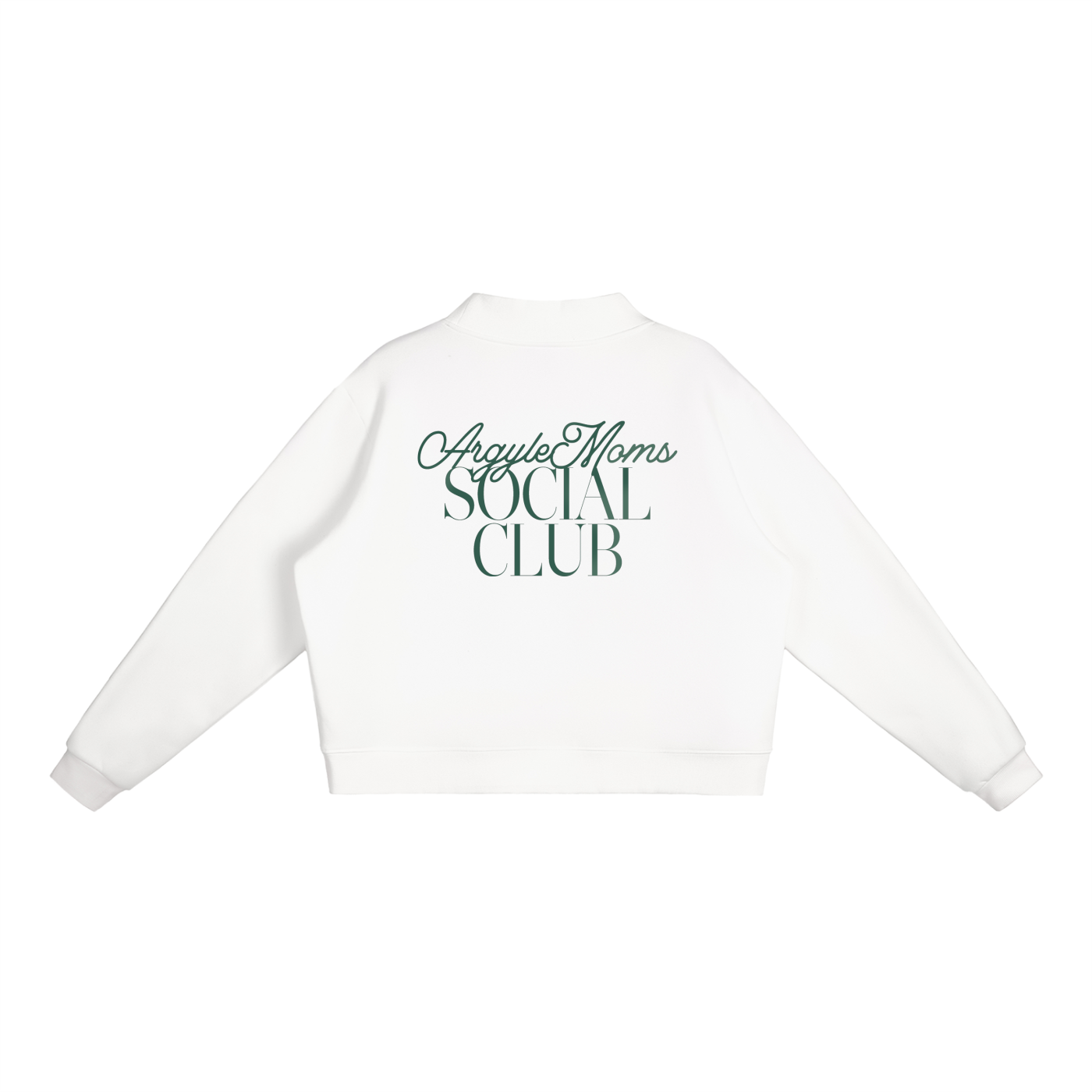 Argyle Moms Social Club Crew Sweatshirt