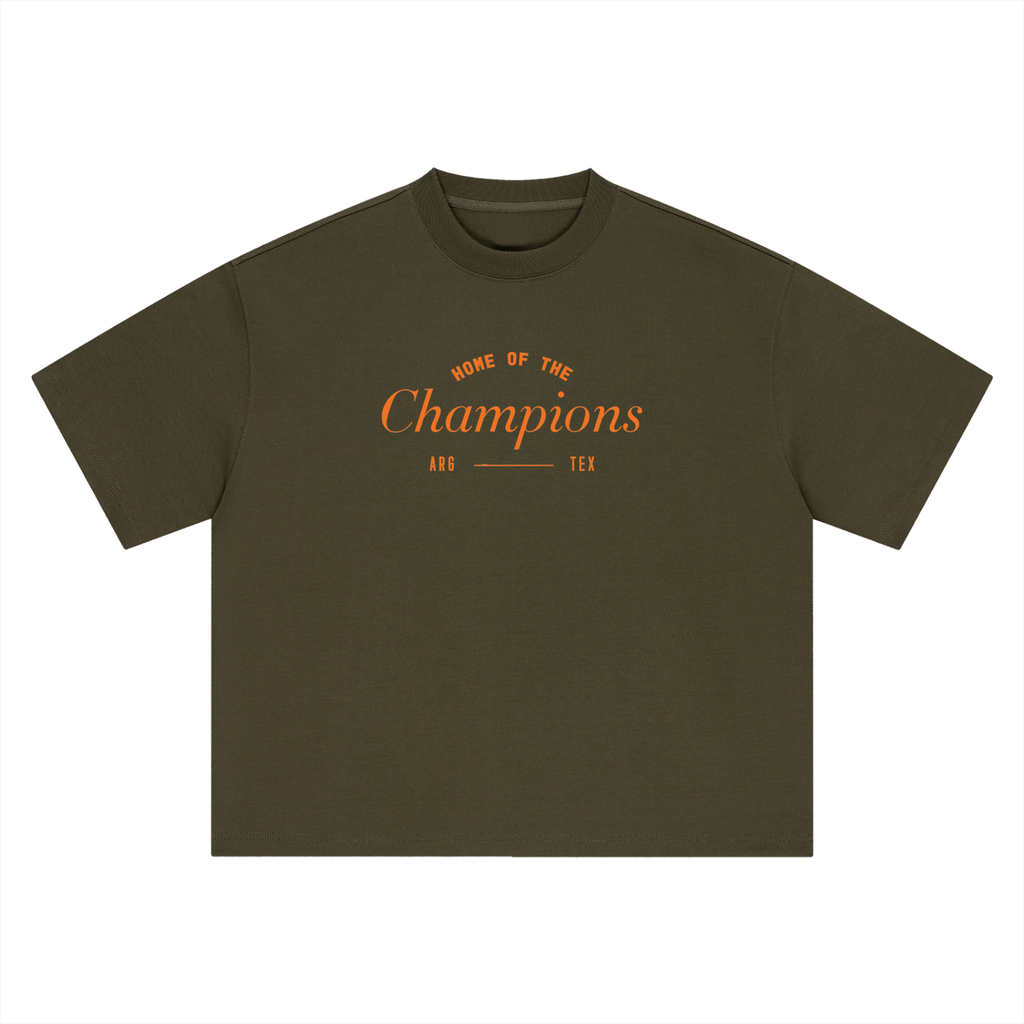Womens Home of the Champs Boxy Tee