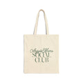 Argyle Moms Social Club Canvas Tote