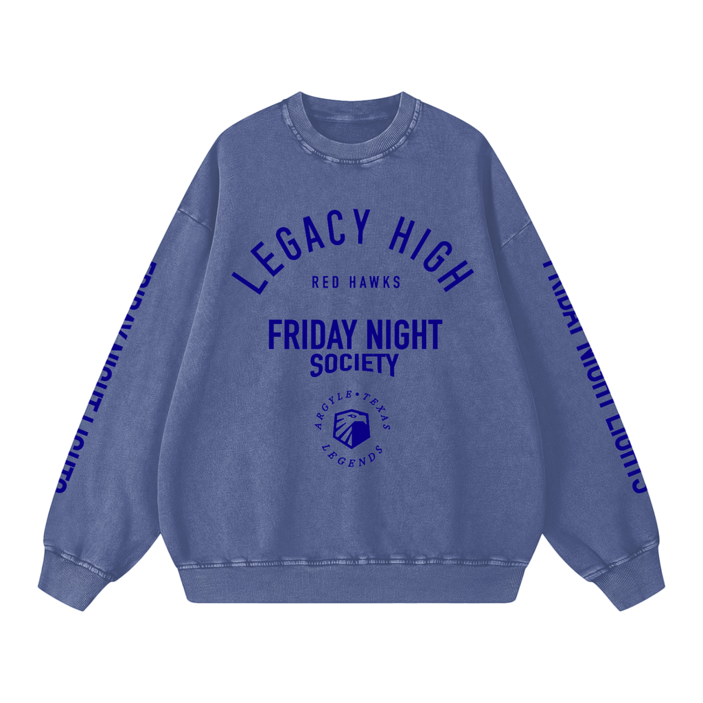 Friday Night Lights Society Washed Oversized Sweatshirt