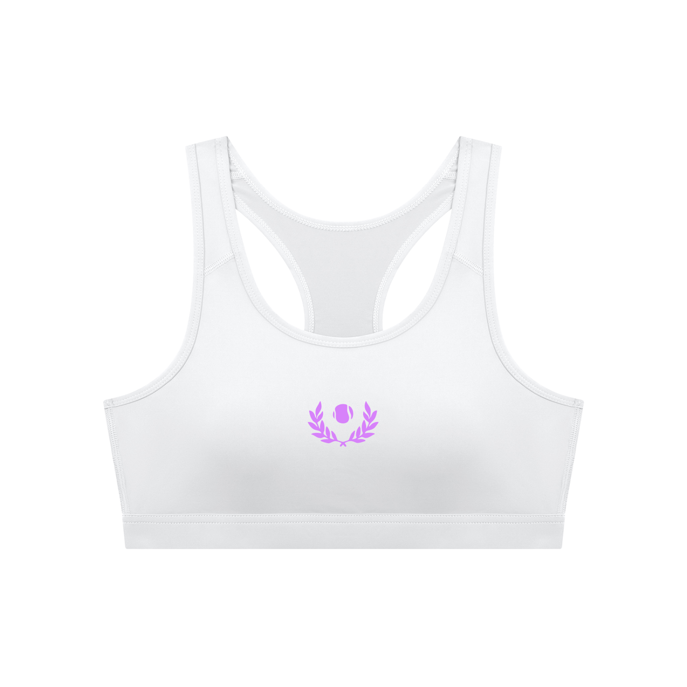 Womens Tennis Cropped Sports Bra
