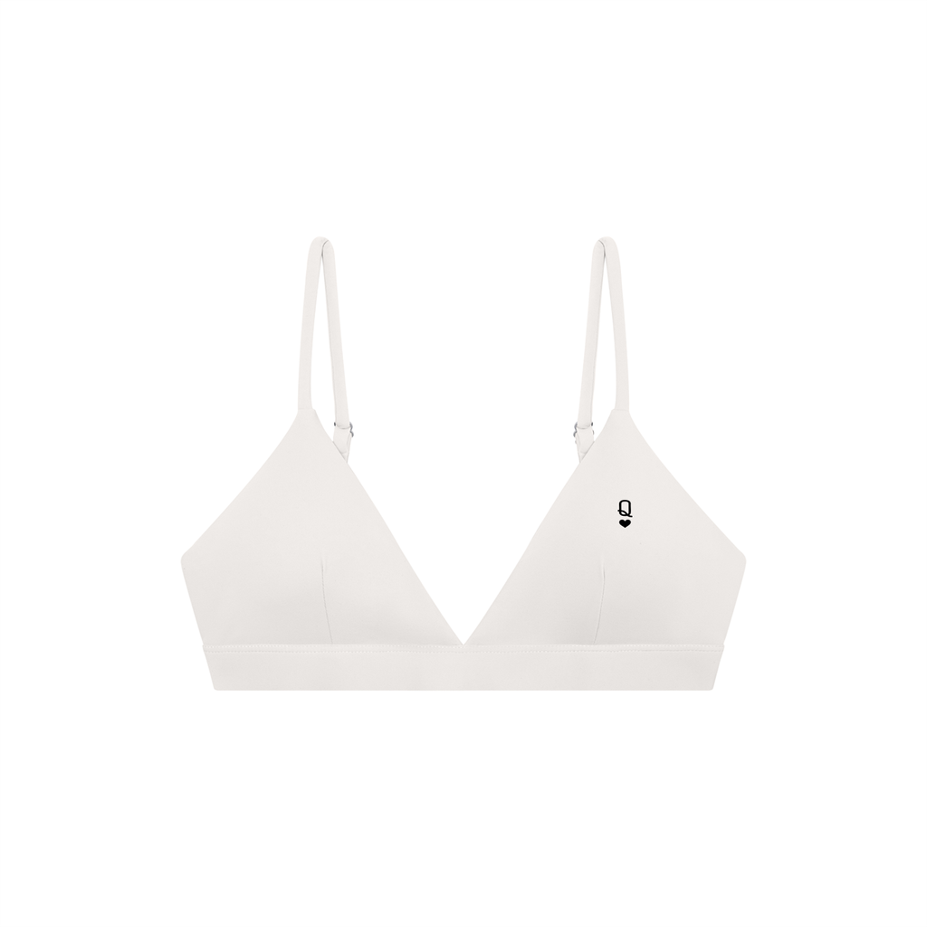 Womens TX Cheer Cropped VNeck Sports Bra