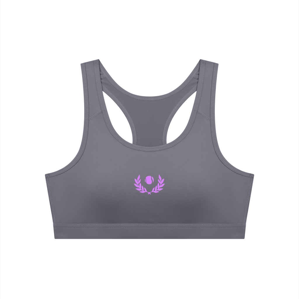 Womens Tennis Cropped Sports Bra