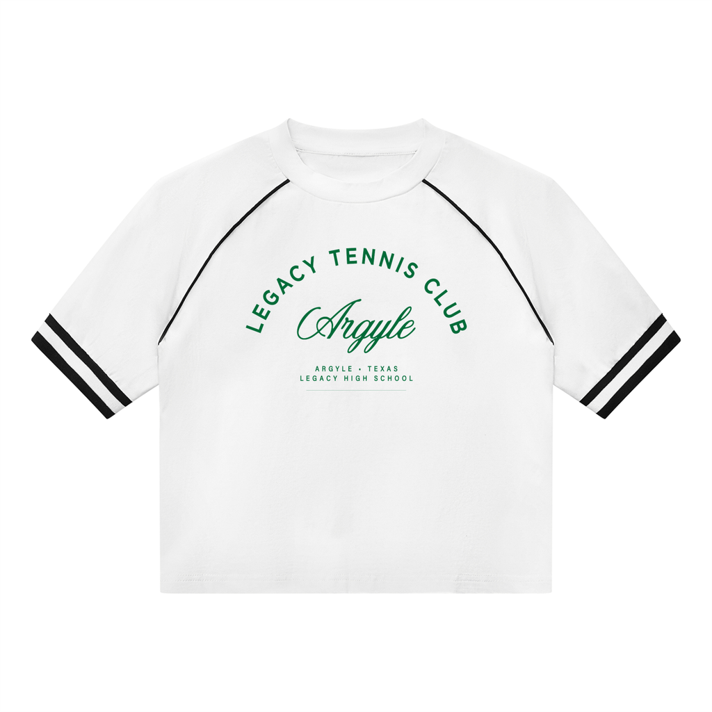Women’s Legacy Tennis Raglan Ribbed Tee