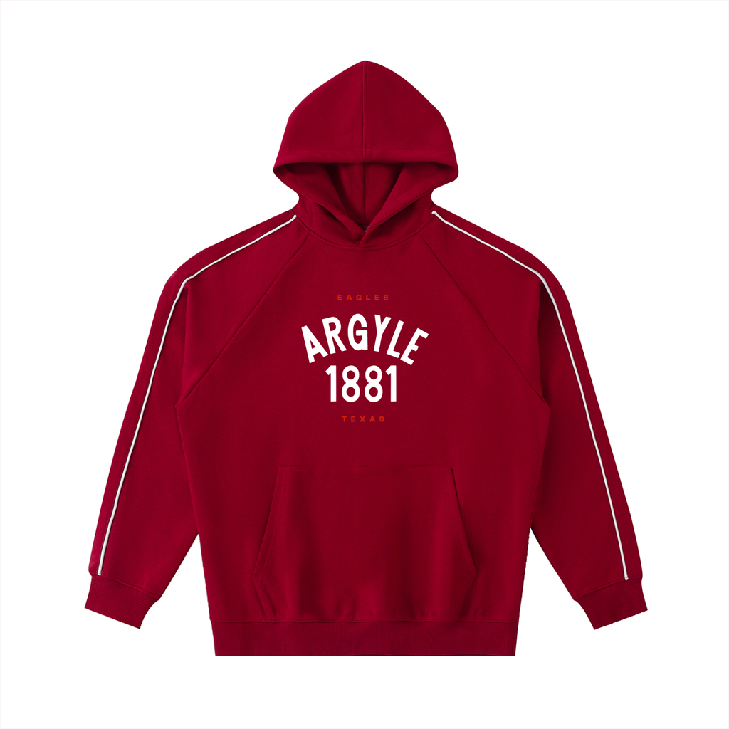 Eagles Contrast Raglan Hoodie