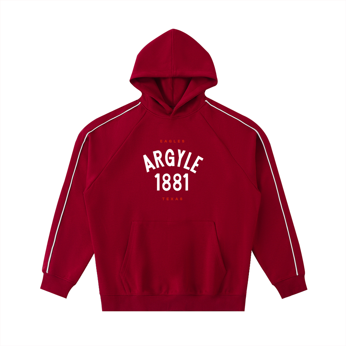 Eagles Contrast Raglan Hoodie