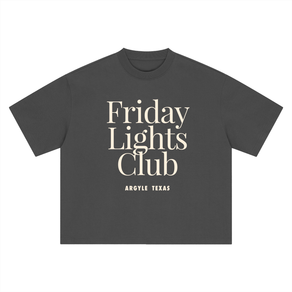 Mens Friday Night Lights Oversized T-Shirt
