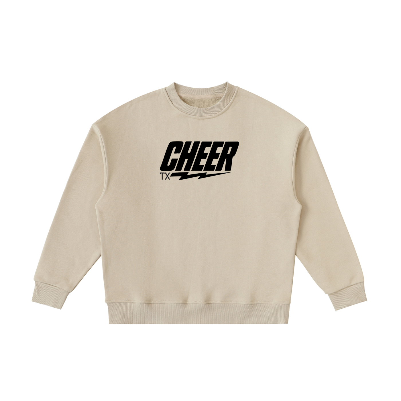 Youth TX Cheer Crewneck Sweatshirt