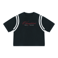 Argyle Eagles Color Block Boxy Tee